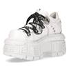 New Rock - MTANK120NSHLACES2 Low shoes - White Product image
